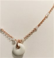 Collana Rosso Prezioso Donna in Argento Quarzo RPBN-C - RPBN-C